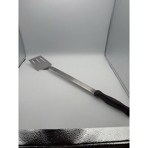 Cutco Long Slotted BBQ Grilling Spatula Turner Flipper 1707 KV USA Brown 20"